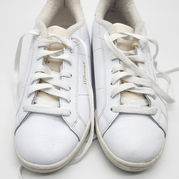 JJJJound X Reebok NPC II White Leather Low Top Sneakers Men Sz 6.5 Womens Sz 8.5 - Picture 4 of 11